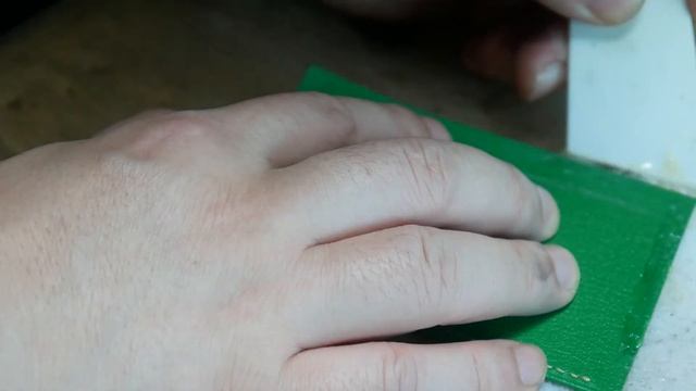Making a Crispe goat skin leather Card holder (Free PDF Pattern) смотреть онлайн