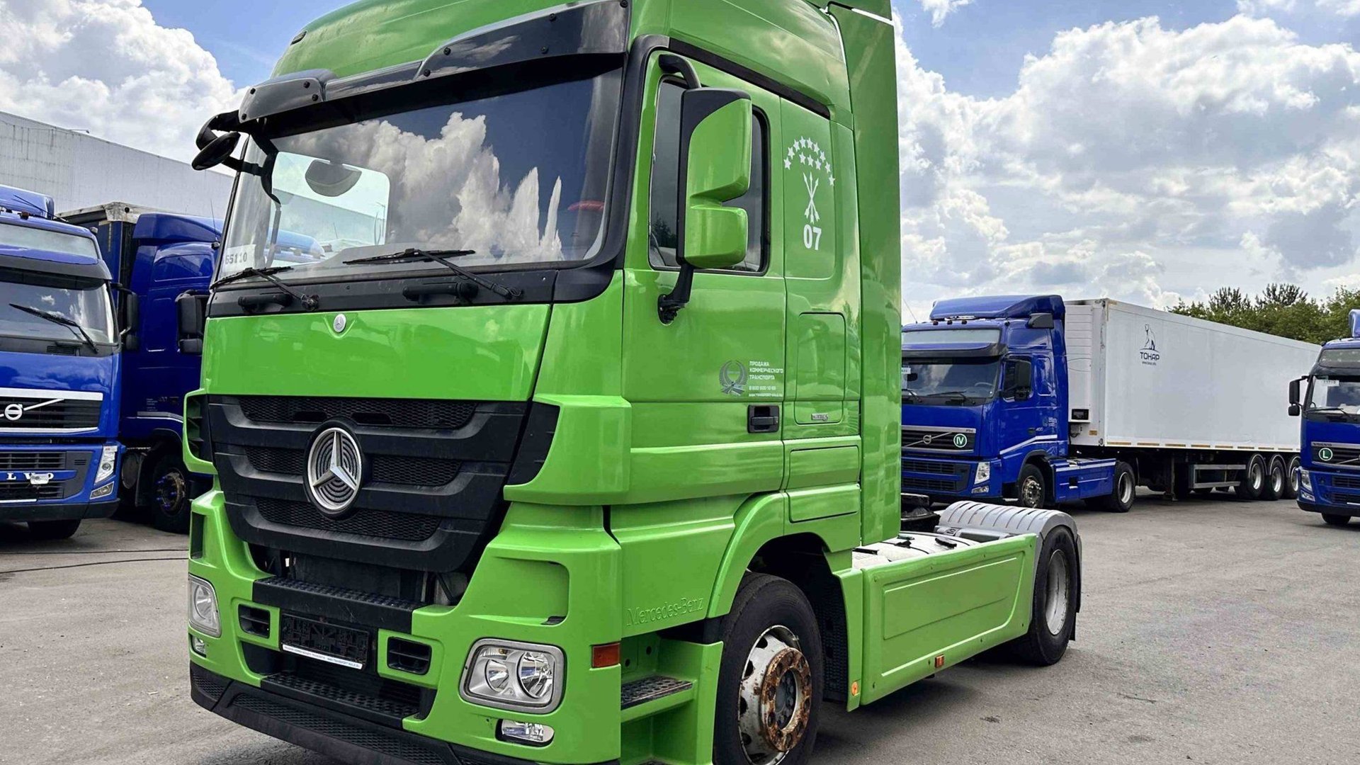 Обзор на Mercedes-Benz Actros, 2018