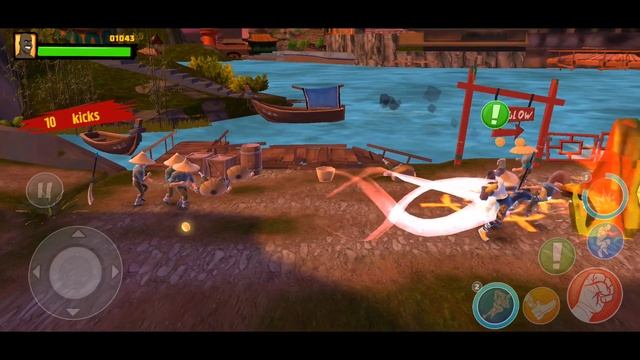 SHAQ FU A LEGEND REBORN - Stage 1 - Gameplay Walkthrough Part 1 (iOS Android) смотреть онлайн