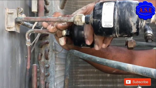 Package AC Filter Drier Faulty evaporator ice freezing How change filter dryer flow direction learn смотреть онлайн