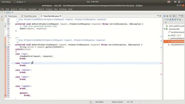 Java project - User Management Web Application with Servlet | JSP | Mysql | Tomcate (Step by Step) смотреть онлайн