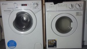 Spin Race No.194 : Candy Aquamatic compact vs Zanussi Aquacycle compact