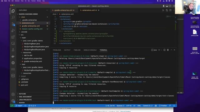 Speeding up CI and Maven with a Build Cache | Justin Reock (EN) смотреть онлайн