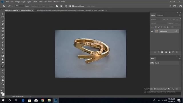 How to remove background from eCommerce photo by Photoshop cc 2019 смотреть онлайн