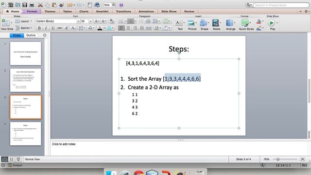 Java Interview Question Part 2 Implementation | Sorting of Array Depending on Frequency of Elements смотреть онлайн