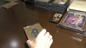 Святой Ефрем со святого  Афона