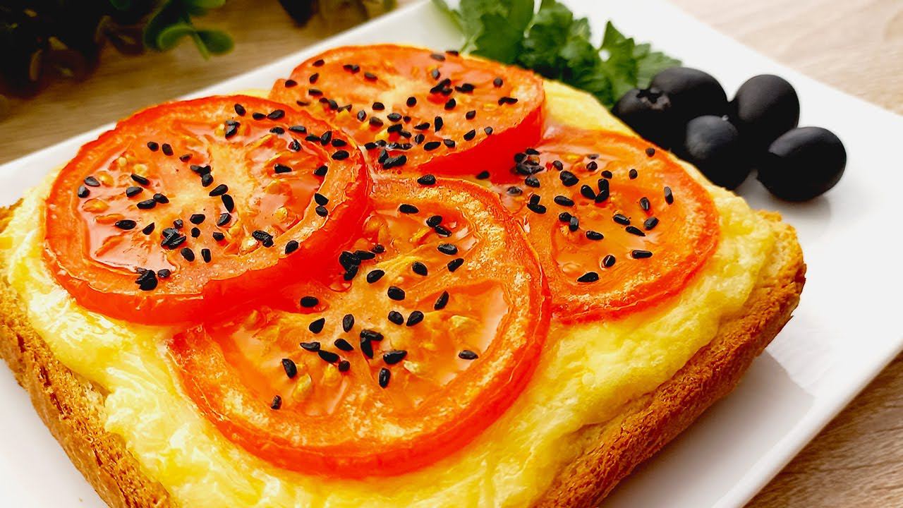 Быстрый завтрак готов за 5 минут! Простой рецепт! Невероятно вкусно! смотреть онлайн