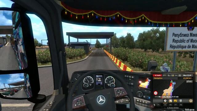Euro Truck Simulator 2 ProMods v2.40 (Niš - Bitola) смотреть онлайн