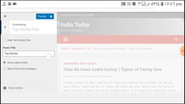 Customize Wordpress Theme | How To Build Website On Wordpress | Good Knowledge смотреть онлайн