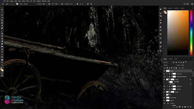 Halloween Poster Design | Photoshop Speedart 2021