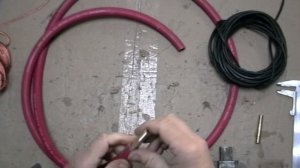 Самодельный сварочный рукав для полуавтомата.