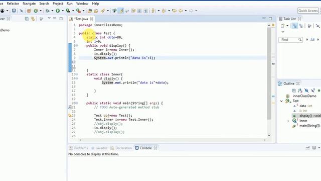 Concept of inner class смотреть онлайн