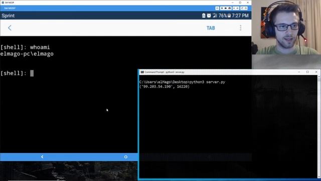 Bind Shell in Python 3 смотреть онлайн