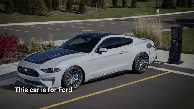 One-off Electric Ford Mustang with 6-speed manual transmission unveiled | #KVS смотреть онлайн