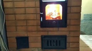 Двухколпаковая печь своими руками. Первая топка.