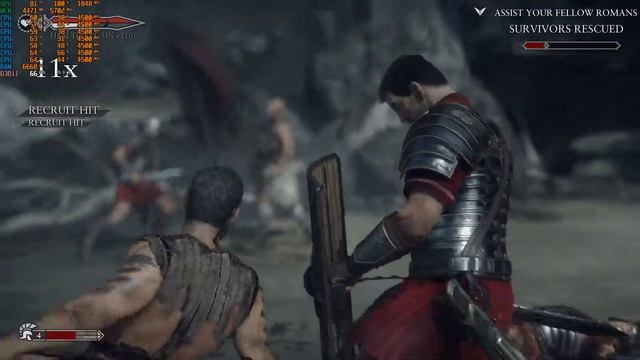 Ryse Son Of Rome Max Out Supersampling Off, 1.5x1.5, 2x2 GTX 1080 TI i5 8600K @4 5Ghz AMAZING!!!! смотреть онлайн