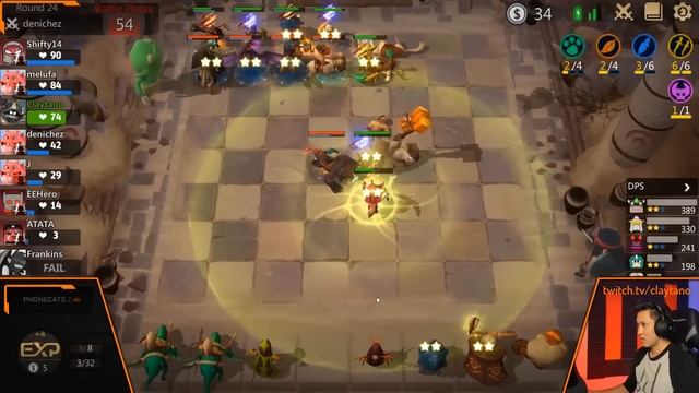 ⭐️⭐️⭐️Abyssal Crawler is Invincible (After Buff) | Claytano Auto Chess Mobile 25 смотреть онлайн