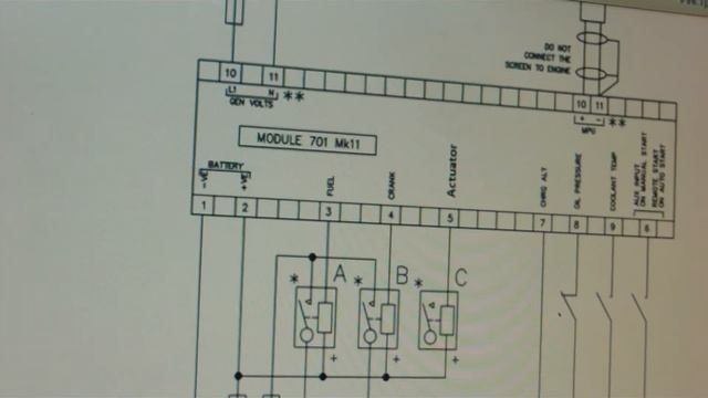 Блок управления SDMO MICS MODYS - ремонт