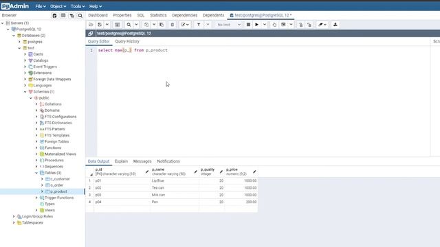 PostgreSQL- Min, Max ,Avg, Sum,Count Function EP.10| ThaiDBA смотреть онлайн