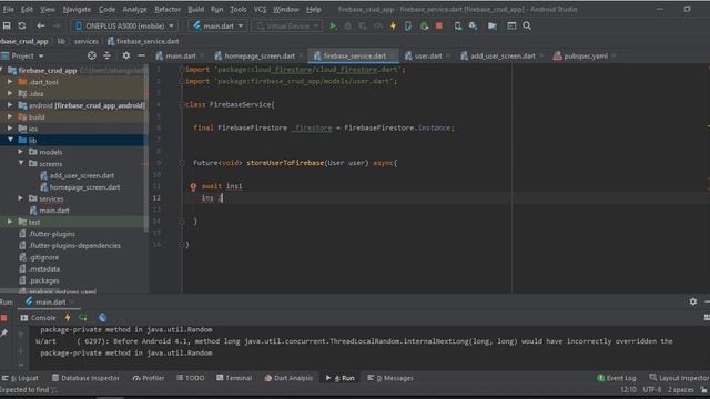 Create realtime database app with Firebase in Flutter - Part 2 #firebase #flutter #realtimedatabase смотреть онлайн