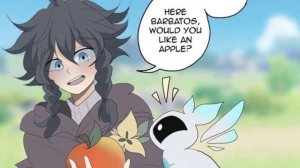 ОЗВУЧКА КОМИКСОВ ПО GENSHIN IMPACT #3 { присутствуют шипы: Странник × Люмин}