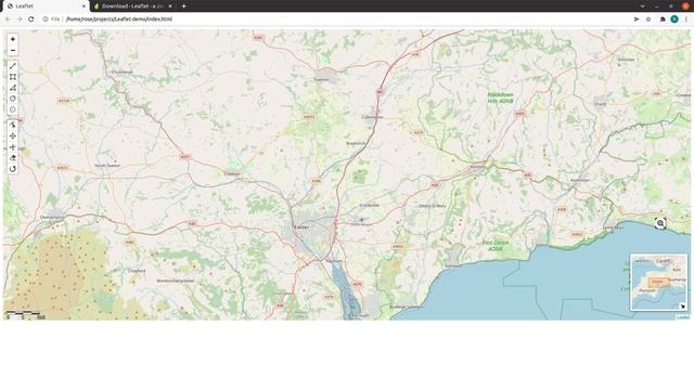 Simple Leaflet tutorial - Annotations - Polygon with edits - zooming levels - minimap - scalebar смотреть онлайн