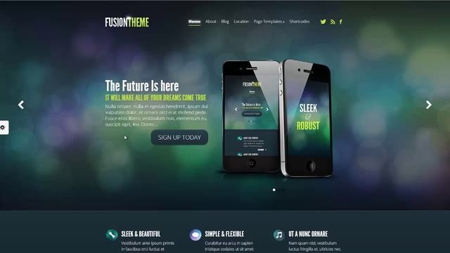 Fusion Elegant Wordpress Theme Review смотреть онлайн