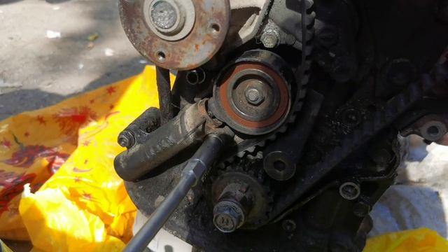 Toyota 4A.GE engine timing belt install || Toyota 4A engine timing mark // twin cam 20 valve engine смотреть онлайн