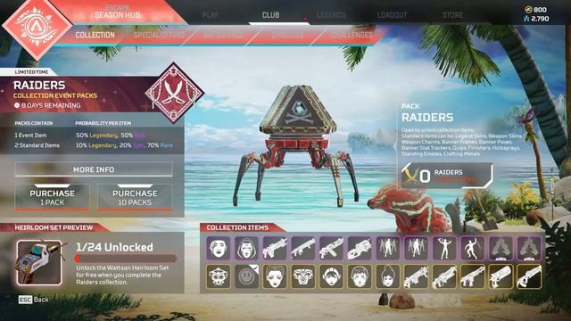 [Apex Legends] x Deep Sixed Pathfinder New Legendary Skin x Season 11 смотреть онлайн