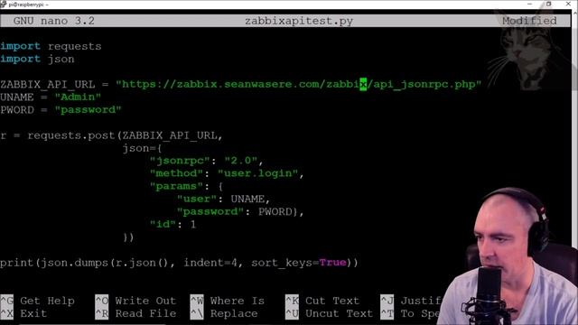 Zabbix : Zabbix API Python Example смотреть онлайн