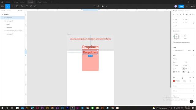 How to make Animation Dropdown Hover and click on figma смотреть онлайн