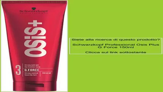 Schwarzkopf Professional Osis Plus G Force 150ml