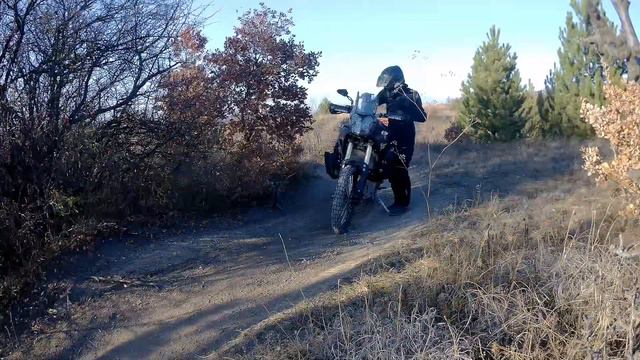 Tenere 700 testride on a short track смотреть онлайн