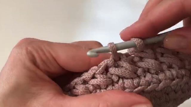 Корзина крючком из шнура или трикотажной пряжи | Узор по кругу крючком | Soft Decor - Татьяна Чакур смотреть онлайн