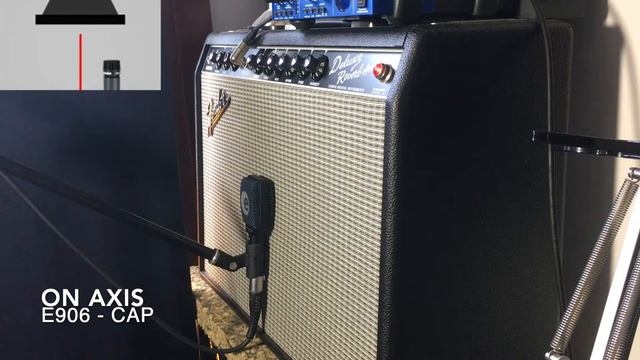 Sennheiser E906 Dynamic Microphone | Fender Deluxe Reverb Reissue 65 | 4 Ways To Mic a Guitar Amp смотреть онлайн