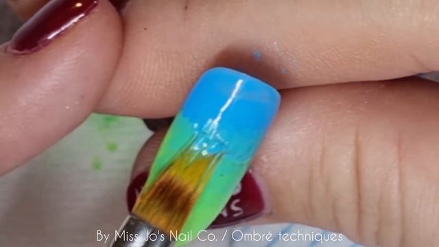 ? HOW TO OMBRÉ | GEL POLISH OMBRE | Nail Art Design Tutorial | Gradient | Fade | Blend | Easy смотреть онлайн