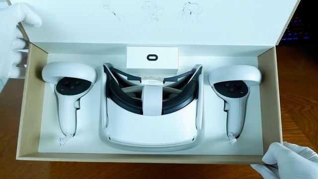 Распаковка Oculus Quest 2