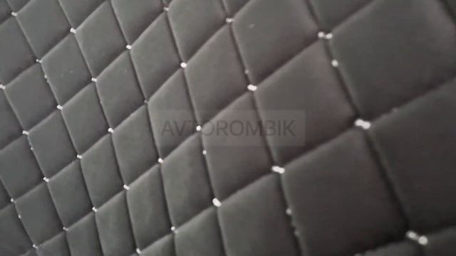 Накидки на сиденья с боками. Велюр чёрный с белой строчкой. AVTOROMBIK смотреть онлайн