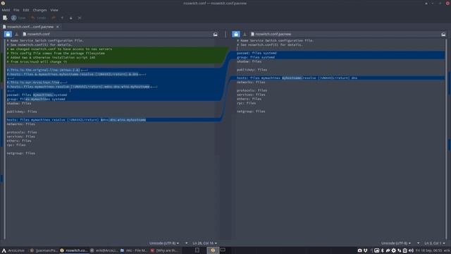 ArcoLinux : 1620 pacdiff - new config files with extension .pacnew or .pacsave - use meld to compar смотреть онлайн