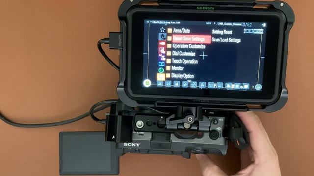 Sony FX3 LCD & External Monitor Fix