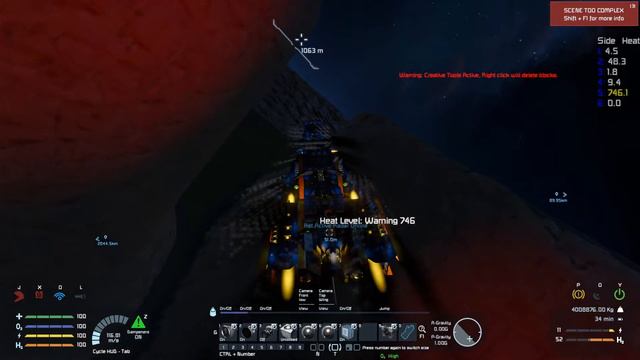 Space Engineers | Battleship Demigod - First attemp to make a movie смотреть онлайн