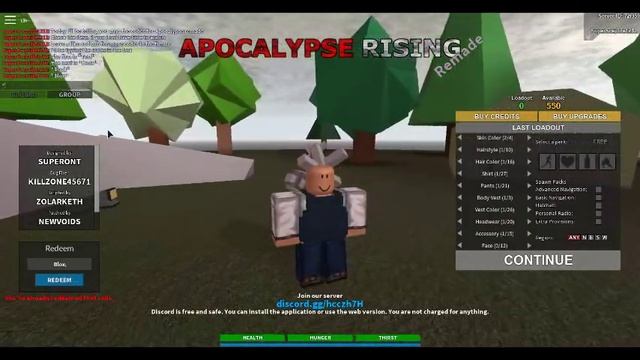 Roblox- Apocalypse Rising: Remade CODES!!!! (Not click bait) смотреть онлайн
