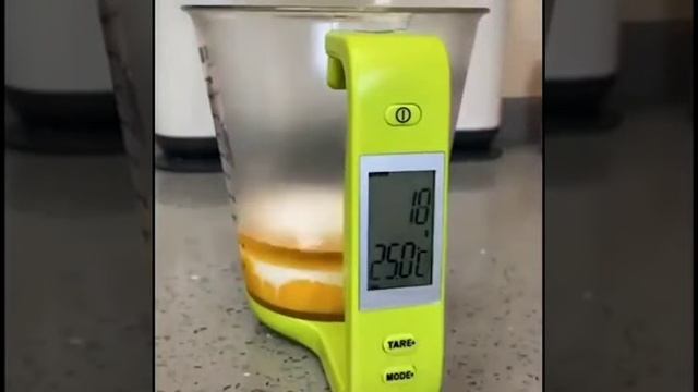 Электронные кухонные весы с мерным стаканом смотреть онлайн