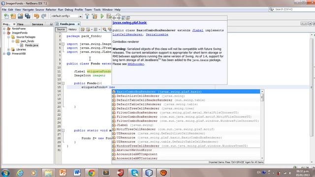 AGREGAR UNA IMAGEN DE FONDO CON JLABEL смотреть онлайн