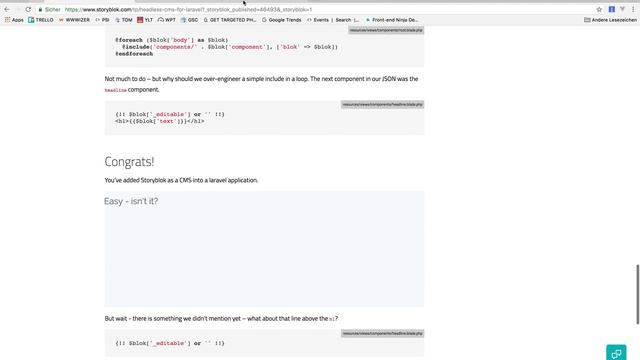 Headless CMS for Laravel - Storyblok смотреть онлайн