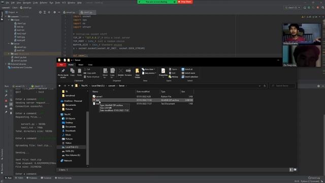 [Final IO Project] FTP Client Server via Socket Programming in Python смотреть онлайн