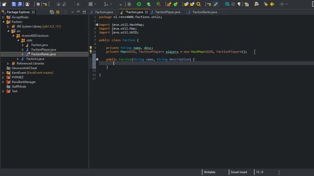 Coding stream: Faction plugin maken смотреть онлайн