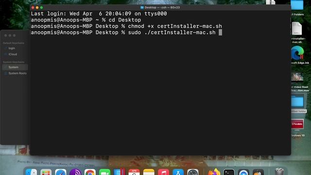 Root Certificate Installer for Mac OS смотреть онлайн