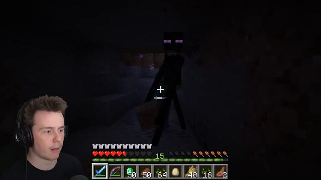 I found the CRAZIEST Diamond Mine In MINECRAFT!! смотреть онлайн