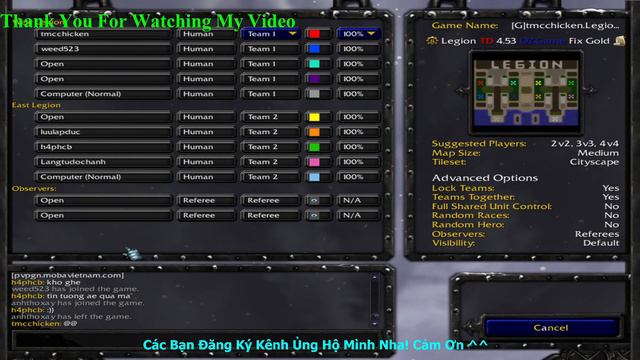 Warcraft III : Legion TD Mega 4.53 OZ3 x 20 (Fix Gold) #100 смотреть онлайн